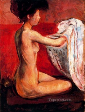 ヌード Painting - パリのヌード 1896 抽象的なヌード